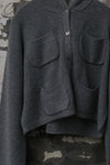 Mutedance 24 Autumn and Winter Hooded Cashmere Sweater MD-MD24FW133-GRAY MD24FW133 MD24FW134